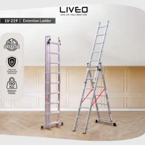 LIVEO Tangga Lipat Alumunium Extension Liveo LV-219 / Tangga Panjang