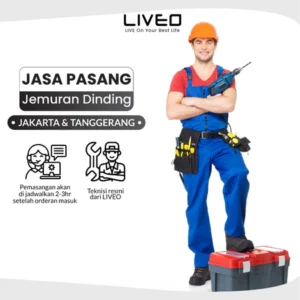 JASA PEMASANGAN JEMURAN TIPE DINDING DAERAH JAKARTA & TANGERANG
